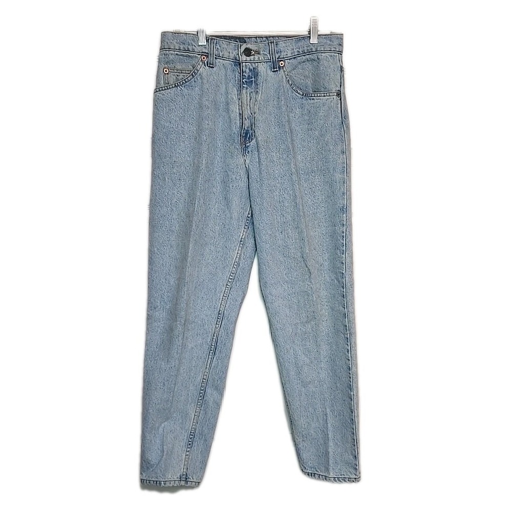 Vintage Levis 550 Jeans Mens 31x30 Blue Denim Relaxed Fit Tapered Leg Orange Tab